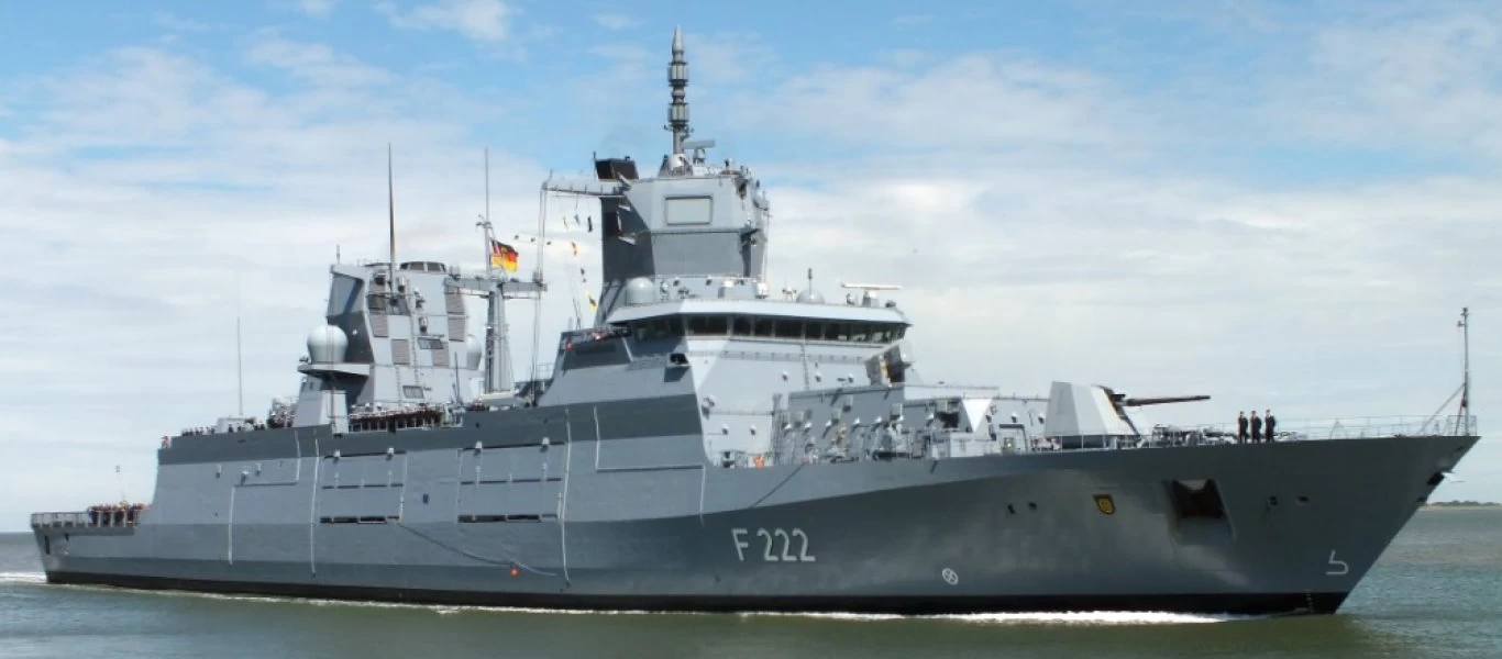 Γερμανική φρεγάτα κάνει νηοψία σε τουρκικό πλοίο στην Λιβύη & φεύγει... «με την ουρά στα σκέλια»